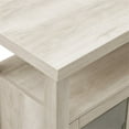 thumbnail image 3 of 52" Rustic Wood TV Stand - White Oak, 3 of 5