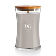 thumbnail image 1 of Candle WoodWick, reloj de arena grande, aroma a madera ahumada, 130 horas, 1 of 3