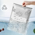 thumbnail image 4 of Reusable Aluminum Foil Sealable Food Bags With Zipper Stand Up Insulated Lunch & Freezer Storage Pouches Odor Resistant 30PCS 3 size, 4 of 9
