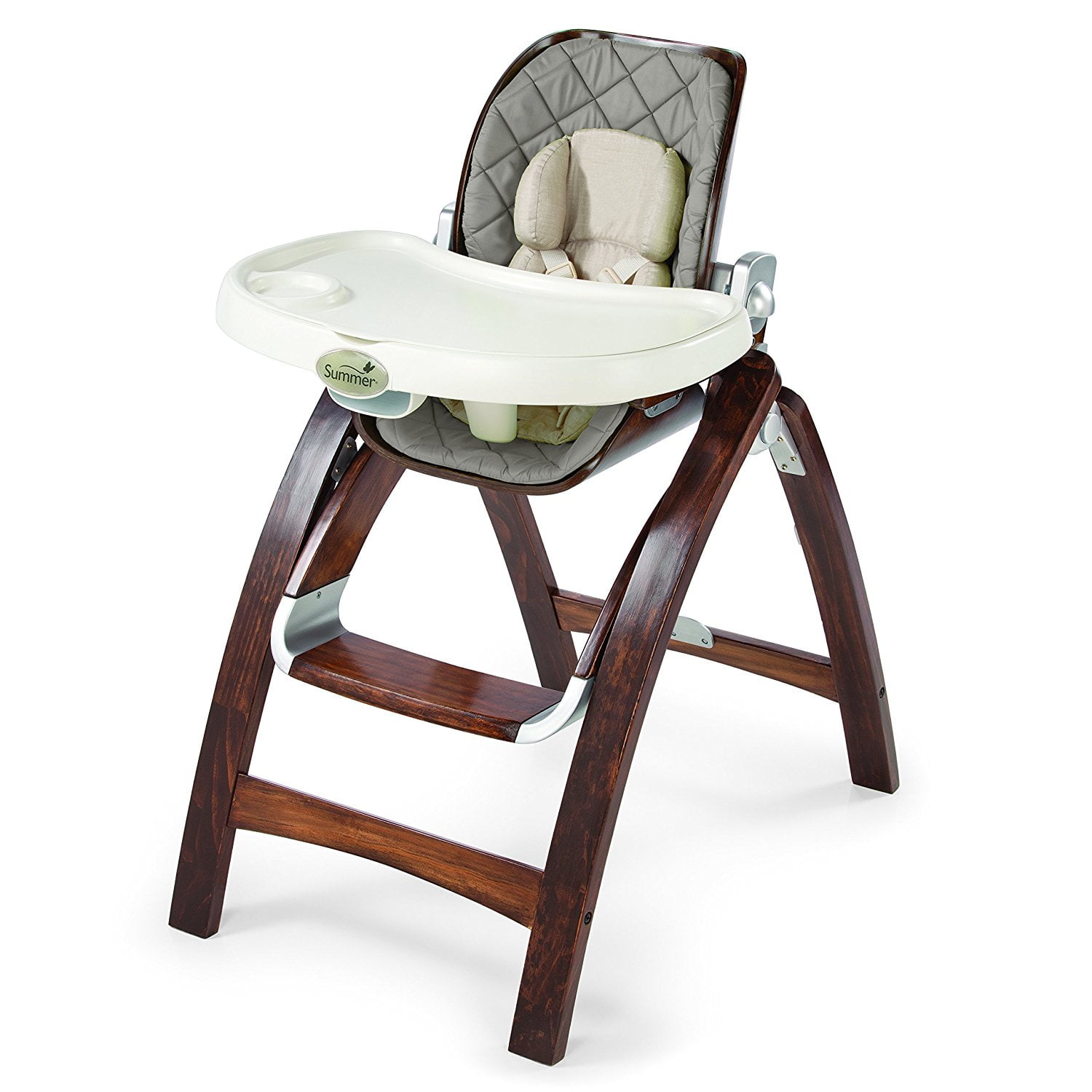 classic comfort wood high chair