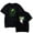 Black, variant on XUANXIAOJIANG Welcome to Derry T-shirt short sleeved women's men's summer loose and fashionable short sleeved T-shirt top