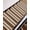 Brown, variant on Modern Brown Stair Treads for Wooden Steps Indoor Runner Rug Carpet, Boho Contemporary Geometric Striped 10 Pieces Peel and Stick Staircase Step Treads Covers Washable Throw Door Mats, 30"x8"