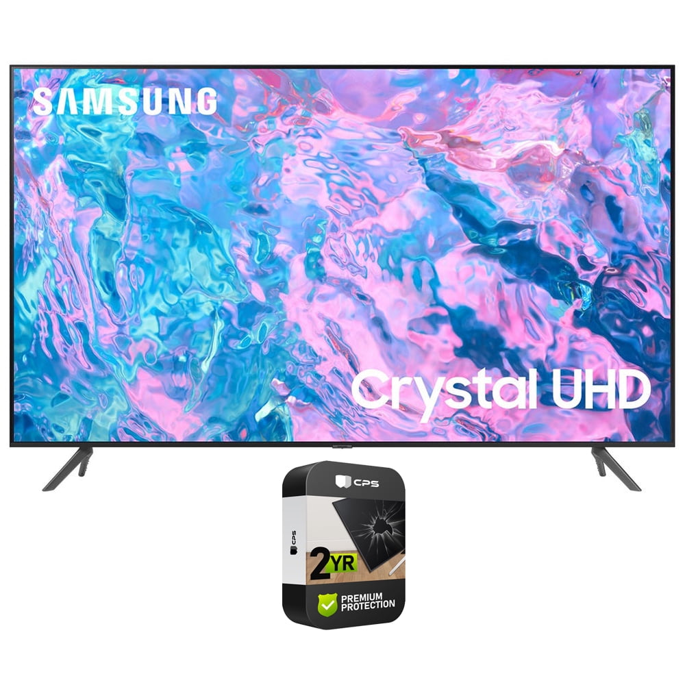Samsung UN50CU7000FXZA 50 inch Crystal UHD 4K Smart TV 2023 Bundle with