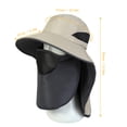 thumbnail image 3 of Gorro de protección UV Sombrero con protección UV Gorro de senderismo con malla extraíble, tapa con TOMSHOO Gorro de protección UV, 3 of 7