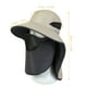thumbnail image 3 of Gorro de protección UV Sombrero con protección UV Gorro de senderismo con malla extraíble, tapa con TOMSHOO Gorro de protección UV, 3 of 5