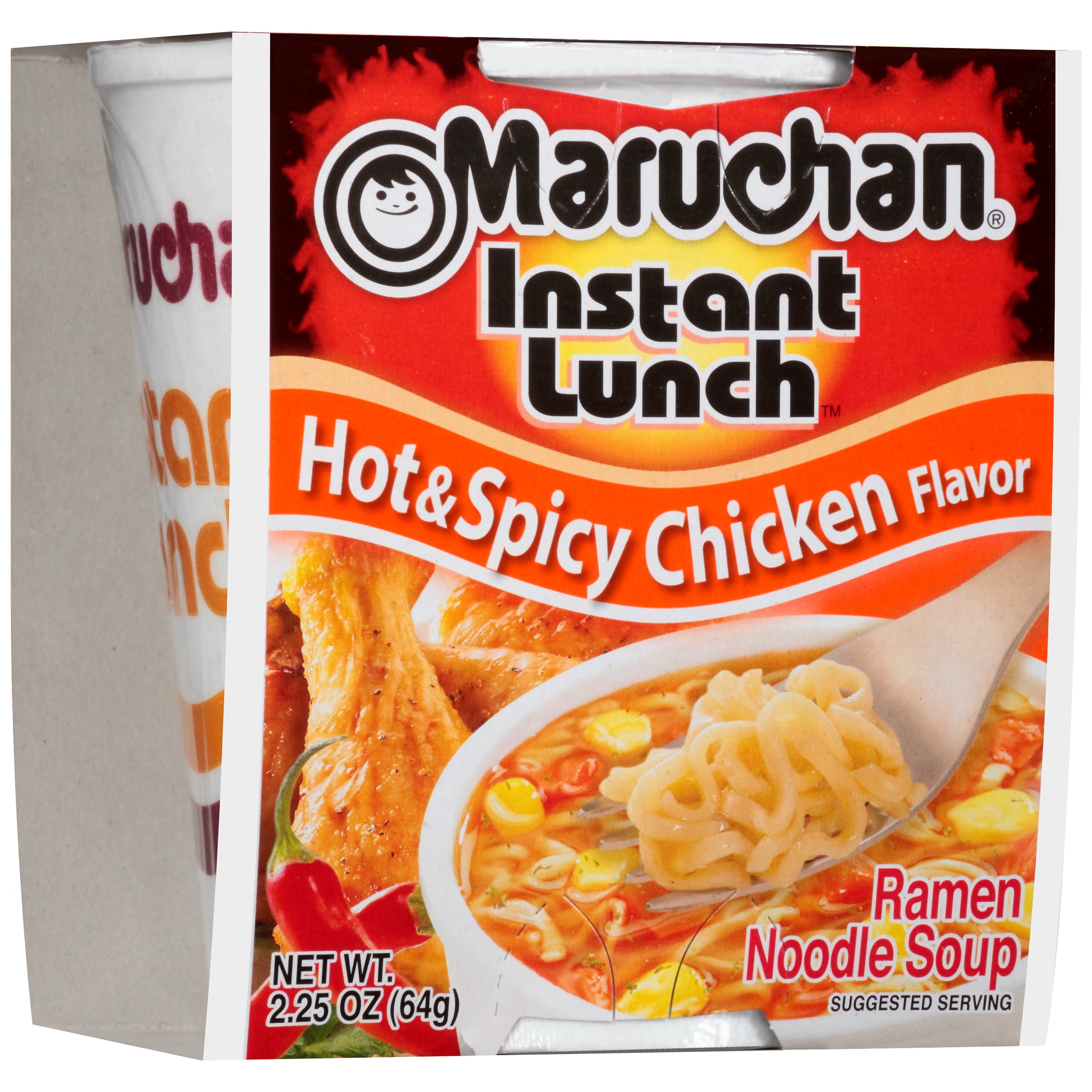 Maruchan Instant Lunch Hot & Spicy Chicken Flavor Ramen Noodle Soup, 2.25 OZ by Maruchan®, Inc