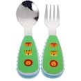 thumbnail image 1 of 1 Set Toddler Utensils Cartoon Baby Forks and Spoons Eating Training Utensils, 1 of 8