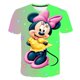 thumbnail image 1 of Camisetas de Mickey Mouse, ropa de verano, camisetas de moda para chicas, camisetas de manga corta informales de dibujos animados de la serie Disney de 2023 años 4-14 year10T Gao Jinjia LED, 1 of 2