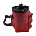 thumbnail image 1 of KLKCMS Climbing Chalk Bag Easy Carrying Storage Bag for Workout Climbing Gymnastics Red, 1 of 9