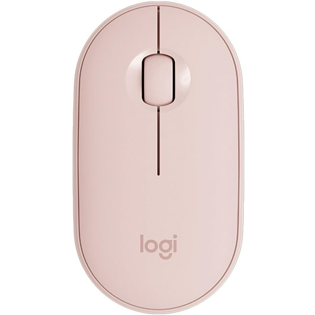 Mouse Inalambrico LOGITECH PEBBLE M350 Bluetooth 1000 DPI Rosado 910-005769 Logitech 910-005769