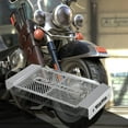 thumbnail image 4 of 2X Motorcycle Engine Radiator Guard Grille Cover for Cb400 Cb400Sf Cb400 Vtec 1992-2010 Motorcycle Accessories,2 x Motorcycle Radiator,Silver, 4 of 5