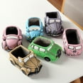 thumbnail image 2 of Destyer Cars Style Flower Pot Innovative For Small Succulent Cactus Plants Plant Garden Ceramic Planter Pots purple car 1Set, 2 of 6