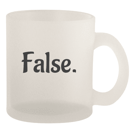 

False. - 10oz Frosted Coffee Mug Cup Frosted