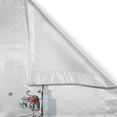 thumbnail image 3 of Ambesonne Love Kitchen Curtains, Couple Cartoon Art Style, 55"x39", Scarlet Cocoa Grey, 3 of 3