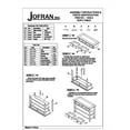 thumbnail image 3 of Jofran Table Multimédia 1032 Série avec Pieds Droits en Chêne Mission, 3 of 3