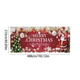 thumbnail image 3 of Large Christmas Garage Door Decorations Banner Outdoor Garage Decor for Home Exterior Lawn Christmas Party Background Decoration Supplies, 3 of 6