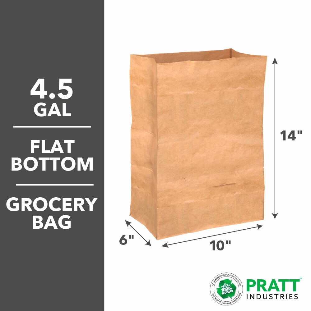 4.5 Gal. 1/8 Kraft Sack Bundle, 500-Count