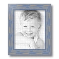 thumbnail image 2 of ArtToFrames 8" x 10" Blue Picture Frame, 8x10 inch Blue Wood Poster Frame (WOM-4377),  Pack, 2 of 8