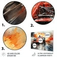 thumbnail image 3 of Designart "Speedy Formula One Car on Speedway II" Architecture Wall Art - Modern Red Race Tracks Living Room Canvas Art, 3 of 6