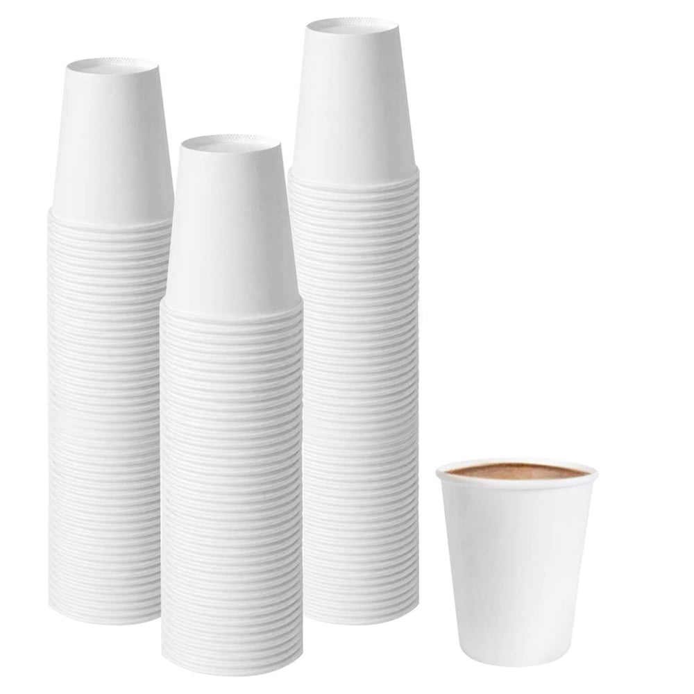 150 Packs] 8 Oz Paper Cups Disposable Paper Water Cups, Paper Hot