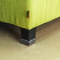 thumbnail image 3 of 16 Piezas Tapas para Sillas, 42-48mm Almohadillas para Muebles Protección Cuadrada de Silicona Almohadillas para Pies para Muebles Tapas para Patas de Silla Cubierta de Mesa Protectores contra A, 3 of 5