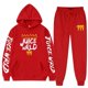 thumbnail image 1 of Nuevo rapero Juice Wrld mismo estilo sudadera traje suelto para hombres y mujeres Sudadera con capucha + pantalones de chándal, 1 of 5