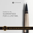 thumbnail image 5 of Cross Edge™ Matte Hazelnut Lacquer Gel Rollerball Pen, 5 of 8