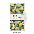 thumbnail image 2 of Floral Design Welcome Banner Lemon Pattern Decorative Welcome Sign for Home Decor Entryway Decoration Outdoor, 2 of 7