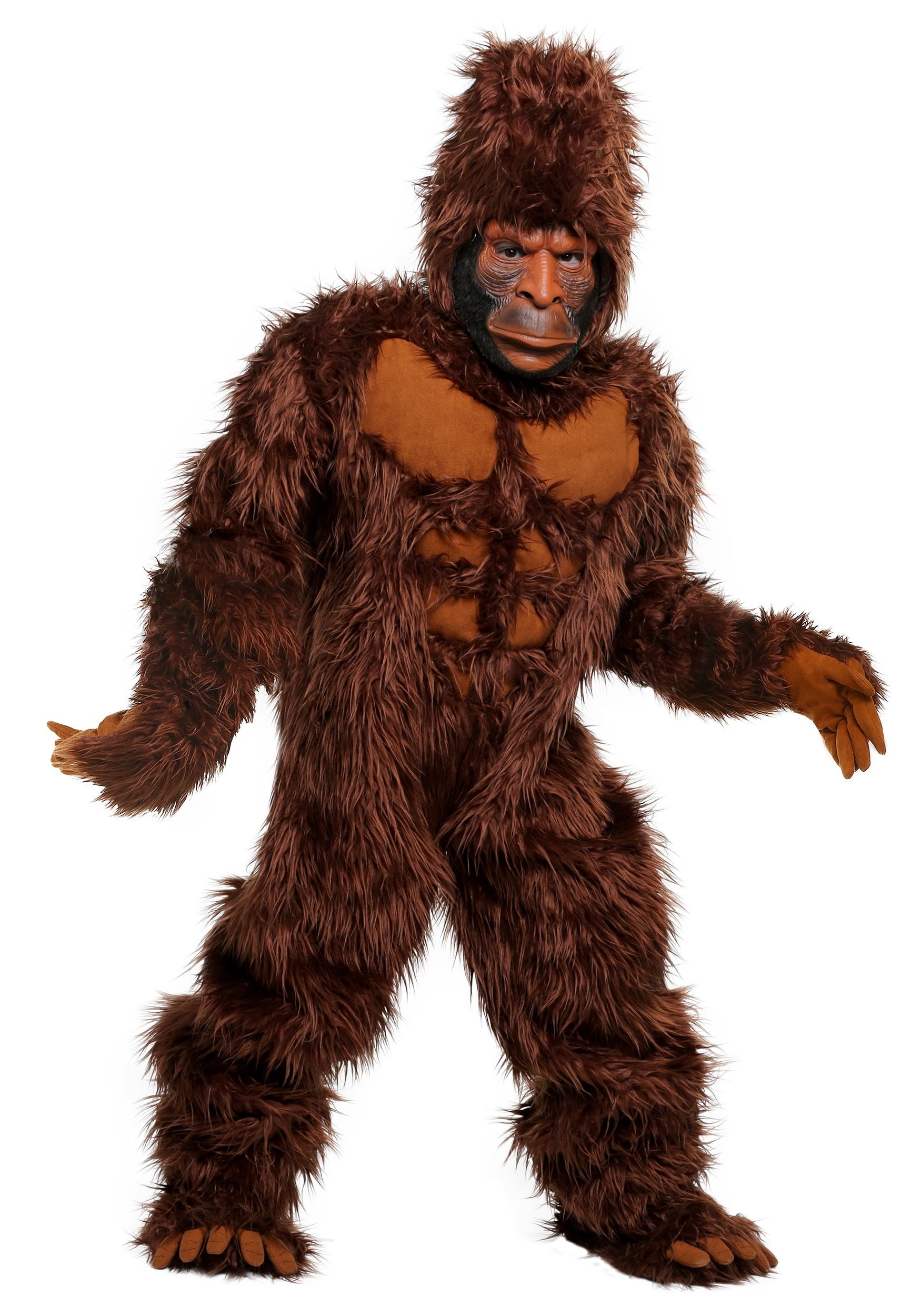 FUN Costumes Bigfoot Boy's Fancy-Dress Costume for Child, L
