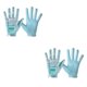 thumbnail image 2 of Eigraketly Guantes de golf para mujer Diseño antideslizante Gránulos para mano izquierda y derecha Tela de microfibra Transpirable Guantes deportivos Type9 NO9 Eigraketly CBP077232, 2 of 5