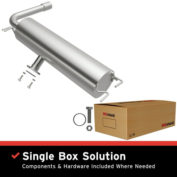 BRExhaust OE Replacement Exhaust Muffler Kit 108-0115: Compatible with 2001-2003 Toyota RAV4 2.0L