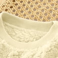 thumbnail image 5 of YunPes Fuzzy 2 Piece Outfit for Toddler Warm Thermal Pullover Tops Pants Suit Boys Girls Winter Cozy Soft Trendy&nbsp;Clothes Sets, 5 of 9