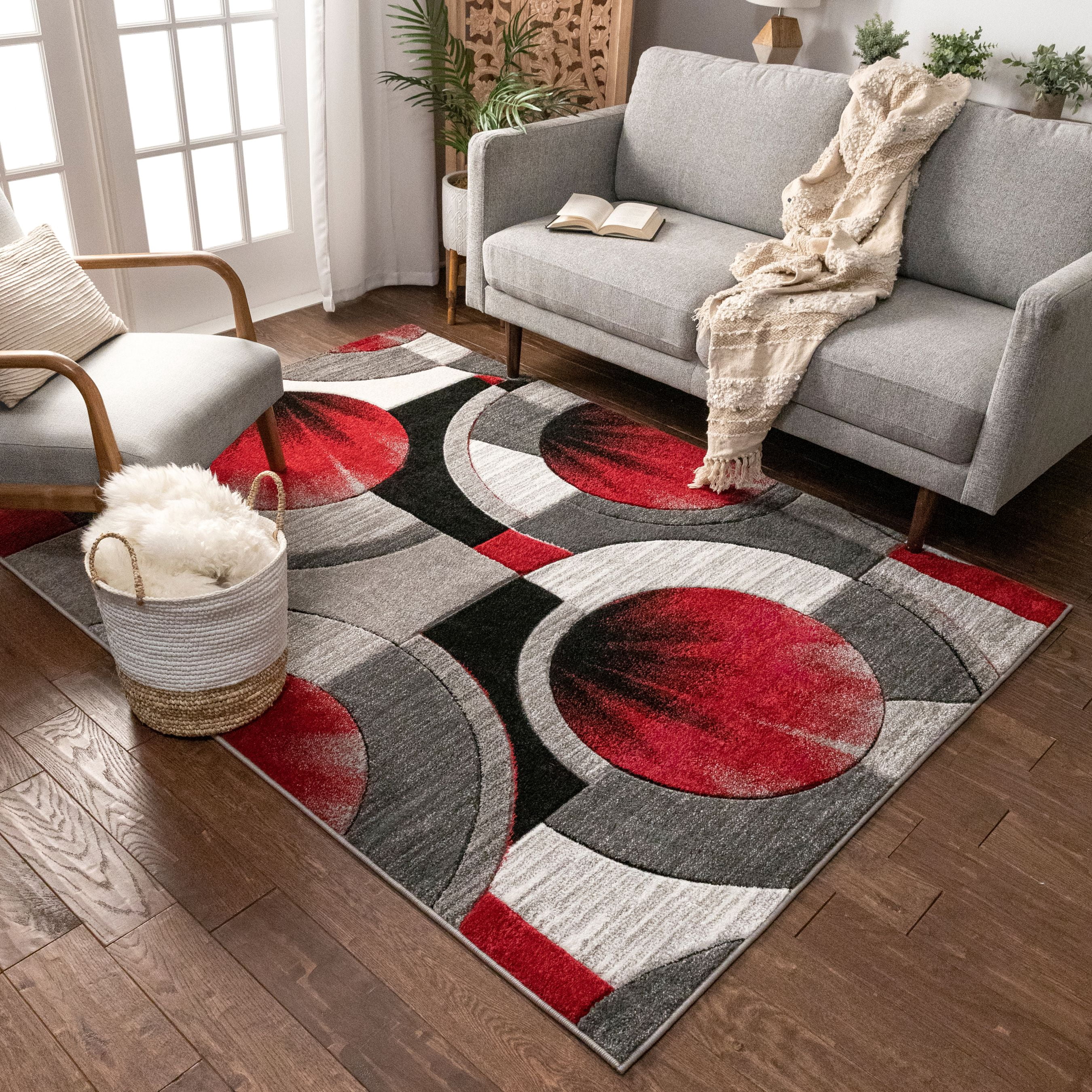 Well Woven Ruby Yolo Indoor Area Rug