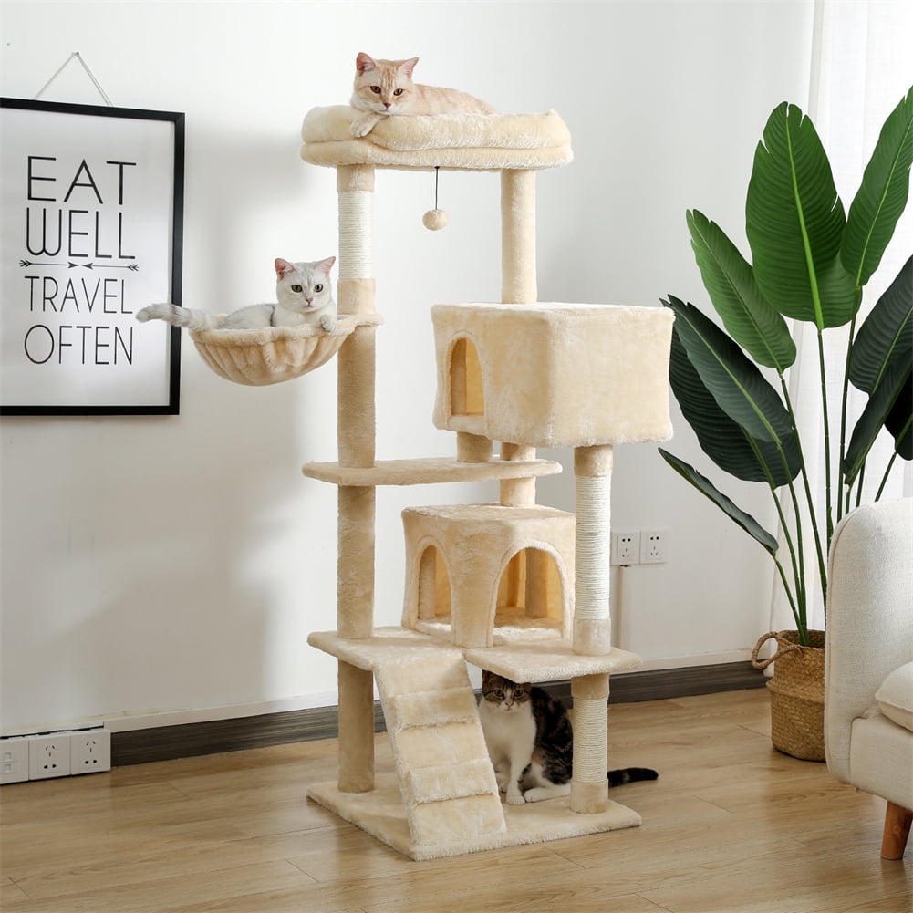 Senbabe 56" Modern Cat Tree