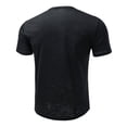 thumbnail image 5 of COSFO Summer Mens Shirts Cotton Henley Short Sleeve Black Classic T-Shirt Workout Slim Fit Pullover Casual Tops, 5 of 9