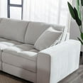 thumbnail image 4 of Roundhill Furniture Breton Contemporary 4-Piece Sofa, 4 of 9