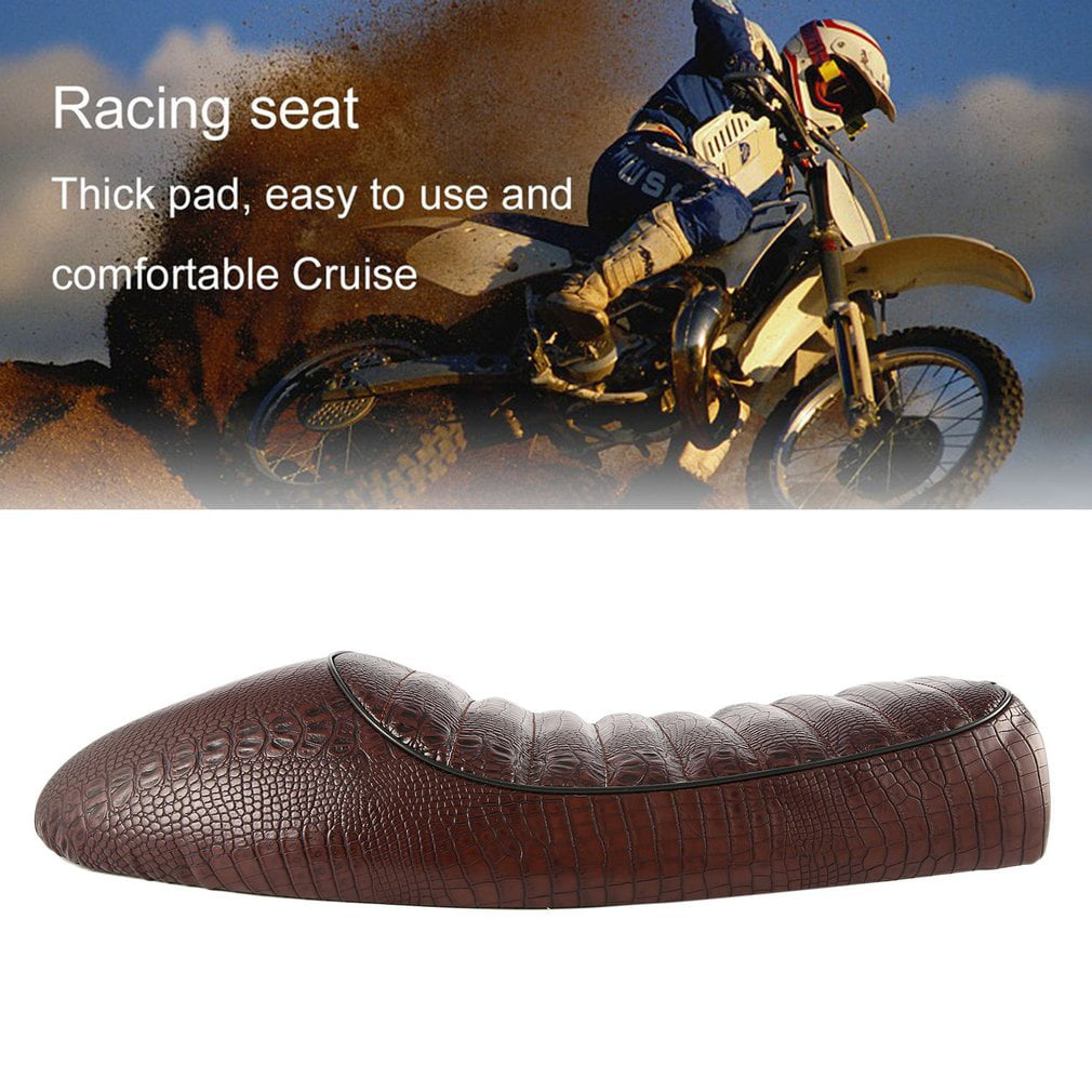 Motorcycle Seat Comfort Hump Cushion Seat With Mounting Bracket 