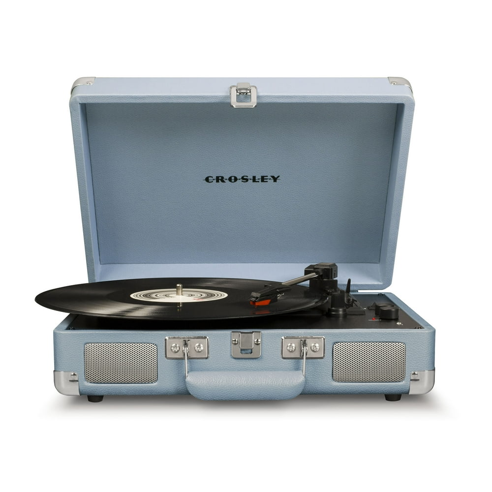 Crosley Cruiser Deluxe Stereo Turntable Tourmaline CR8005DTN