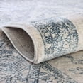 thumbnail image 5 of Rugs.com Newport Collection Rug – 4' Octagon Gray Medium Rug Perfect For Living Rooms, Kitchens, Entryways, 5 of 9