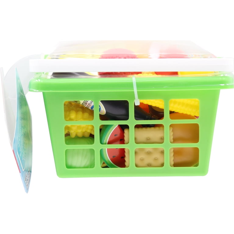 Play Food Basket Set, 100 Pieces photo 6