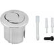 thumbnail image 1 of Botón de descarga de tiro corto de media luna de doble presión estilo D2D AH0001800R Compatible con el botón pulsador de inodoro con tanque de descarga ROCA D2D 822043001, 1 of 5
