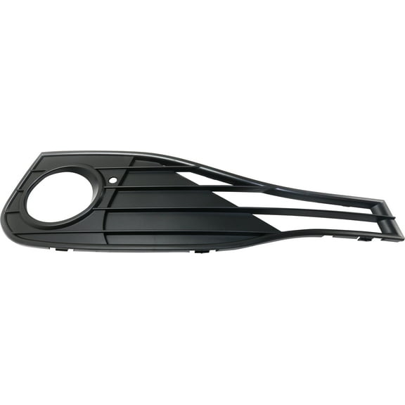 Fog Light Trim Compatible with 2014-2016 BMW 428i 2015-2016 Gran Coupe Front, Right Passenger Textured Black