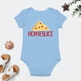 thumbnail image 4 of Homeslice Pizza - Funny Pizza Lover Outfit - Cute Infant One-Piece Baby Bodysuit Sky Blue-style 6months, 4 of 7