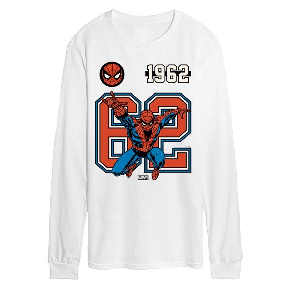 Marvel - Spider-Man 62 Jersey - Men's Long Sleeve Graphic T-Shirt