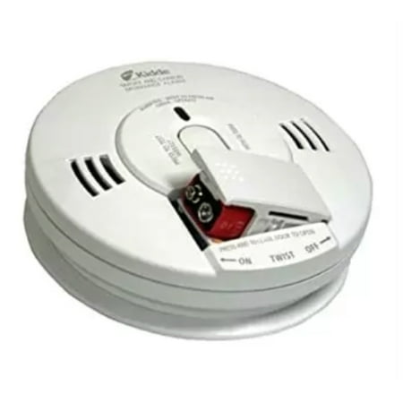 Kidde Battery Operated Smoke & Carbon Monoxide Detector with LED Light & Voice Alert