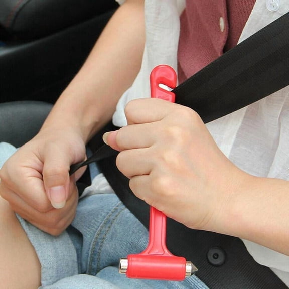 FurNest Car Safety Escape Glass Window Breaker Emergency Hammer Seat Belt C