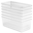 thumbnail image 6 of Sorbus 6 Pack (108oz/13.5cups) Airtight Food Storage Containers - Four-Way Snap Lids Keeps Food Fresh - Store Cereal, Pasta, Flour and more, 6 of 6