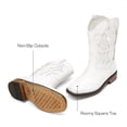 thumbnail image 5 of Kids Cowboy Boots for Girls & Boys Square Toe Mid Calf Western Riding Boots Toddler Little Kid Big Kid Sizes, 5 of 5