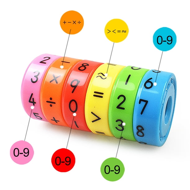 Jeux d'apprentissage,Montessori jouets pour bébé enfants maths jouets éducatifs en bois 5 en 1 numéros de compte - Jeux - Jouets