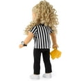 thumbnail image 5 of American Girl Truly Me 18-inch Doll Referee Outfit with Corded Whistle, Wristwatch, and Penalty Flag, For Ages 6+, 5 of 5